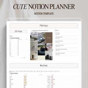 Agenda numérique rose en Notion avec intégration du tableau de visualisation et planification de la vie hebdomadaire Modèle d'agenda numérique Notion pour la productivité quotidienne