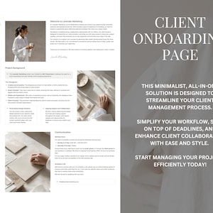 Notion Template Client Portal Notion Client Dashboard Project ...