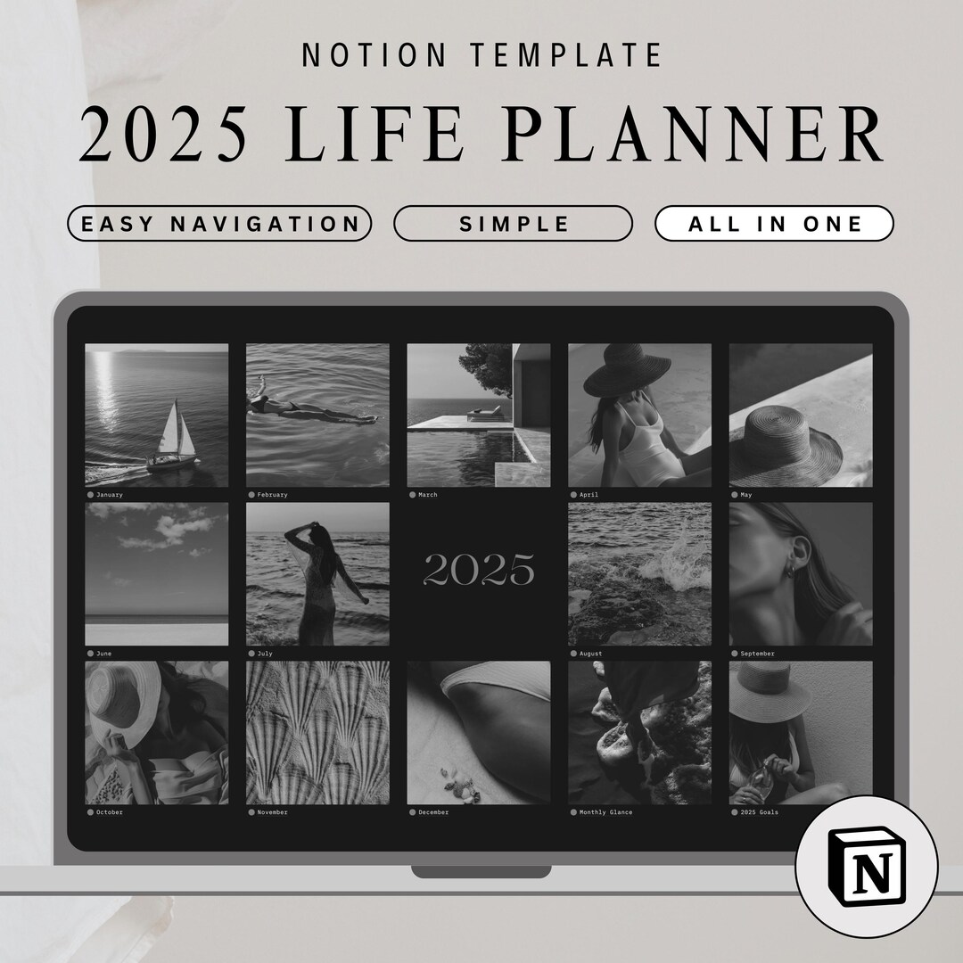 2026 Notion Planner Daily Weekly Monthly Planner With Goal Setting ...