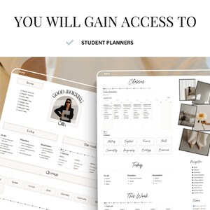 Digital Planner Bundle Notion Templates Planning Lifetime Access Canva ...