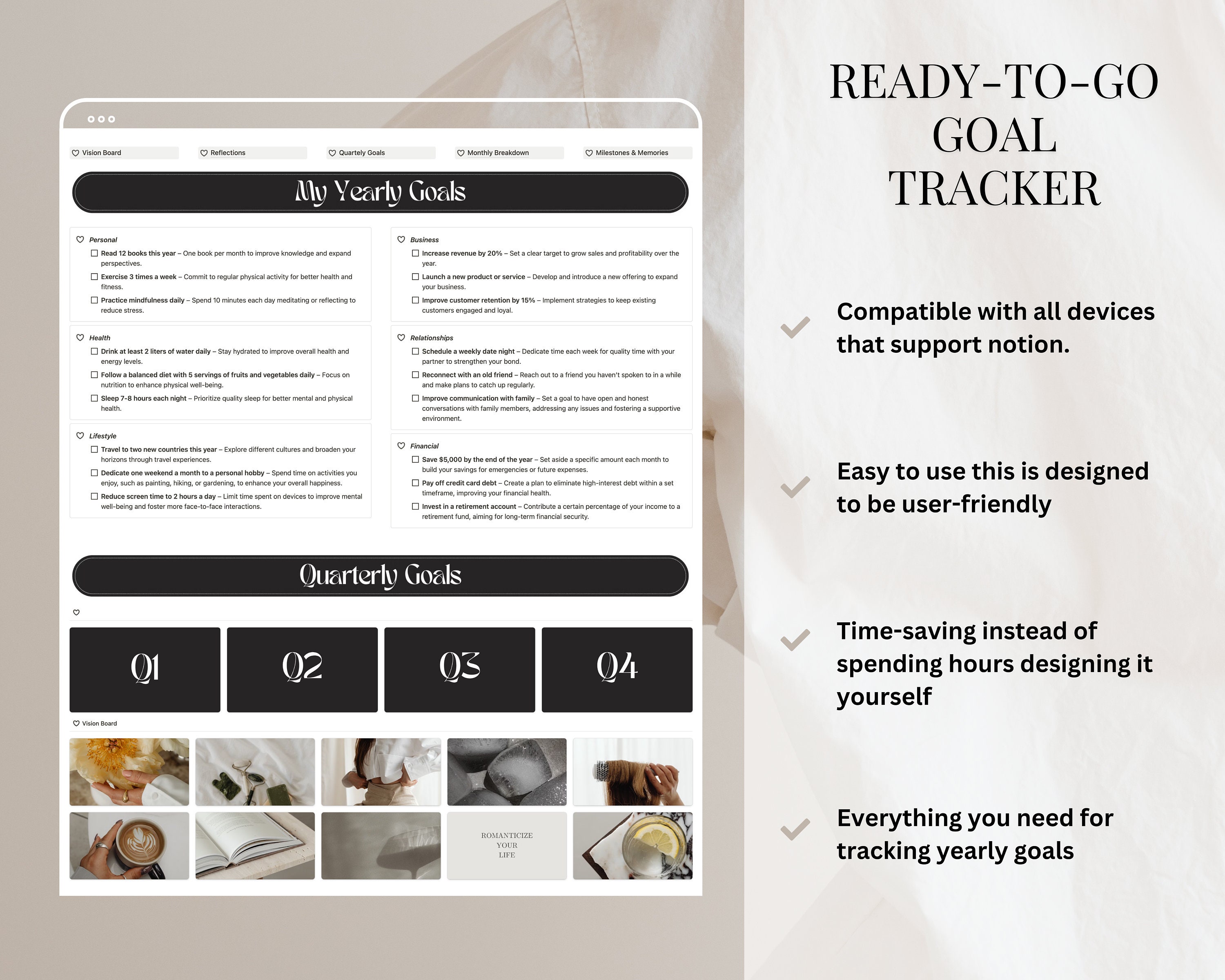 Goal Setting Template