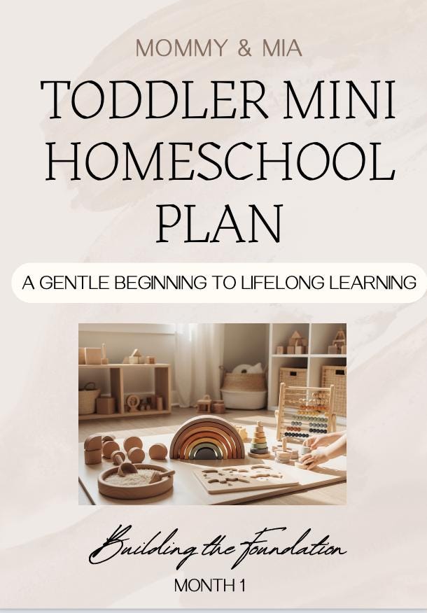 Montessori Toddler Lesson Plans (13–18 Months) | Gentle Toddler