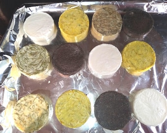 Sampler pack of goat&#39;s milk soaps