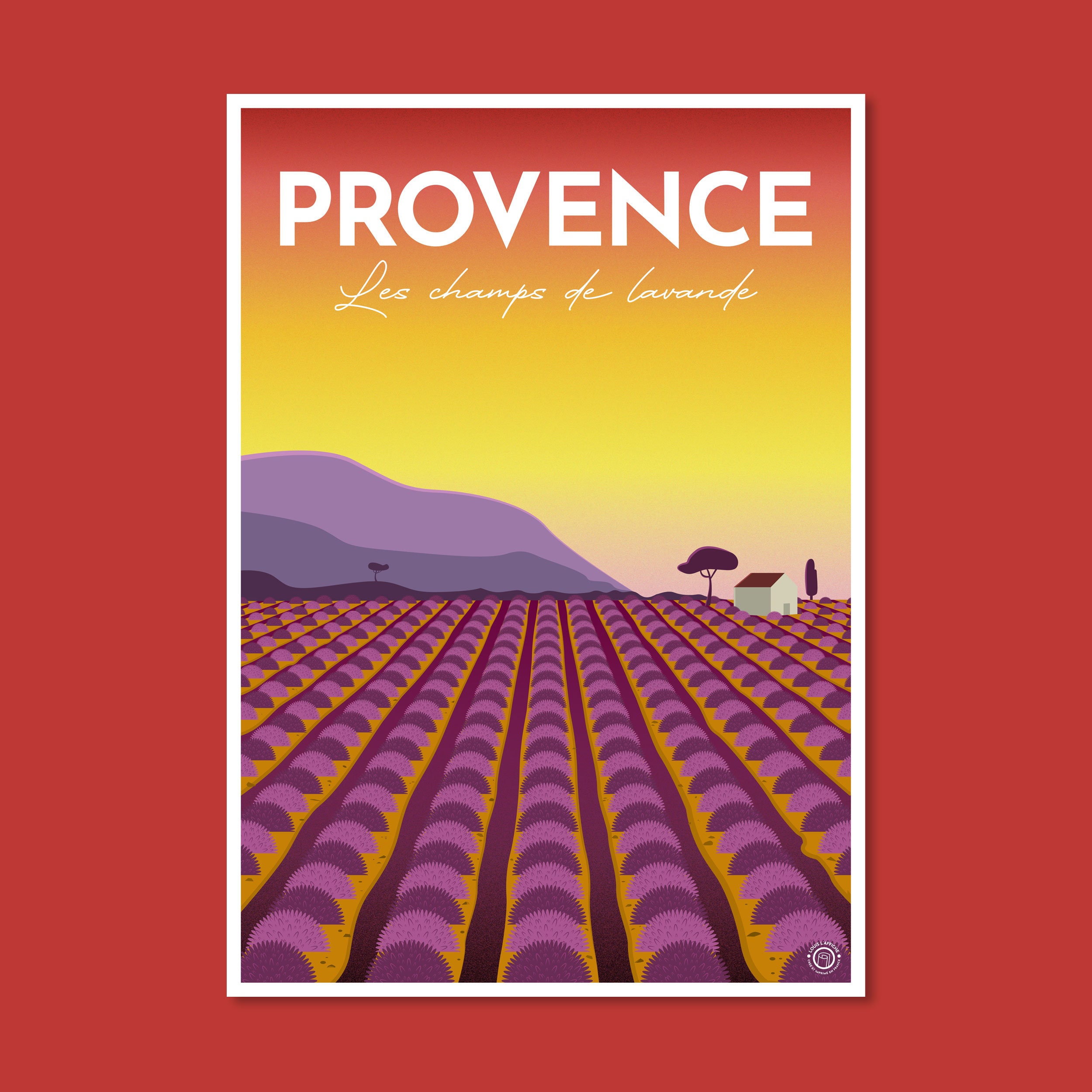 Discover Voyage Vintage France Provence Poster