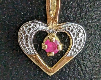 Rare 18K French Gold Pendant by Bernard Sylvain Model GOLF
