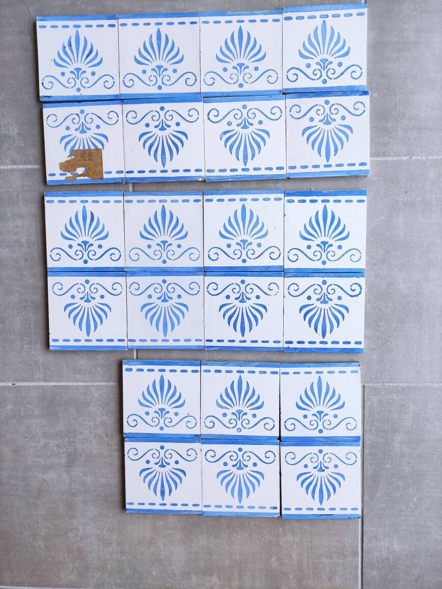 Antique French Tiles,
