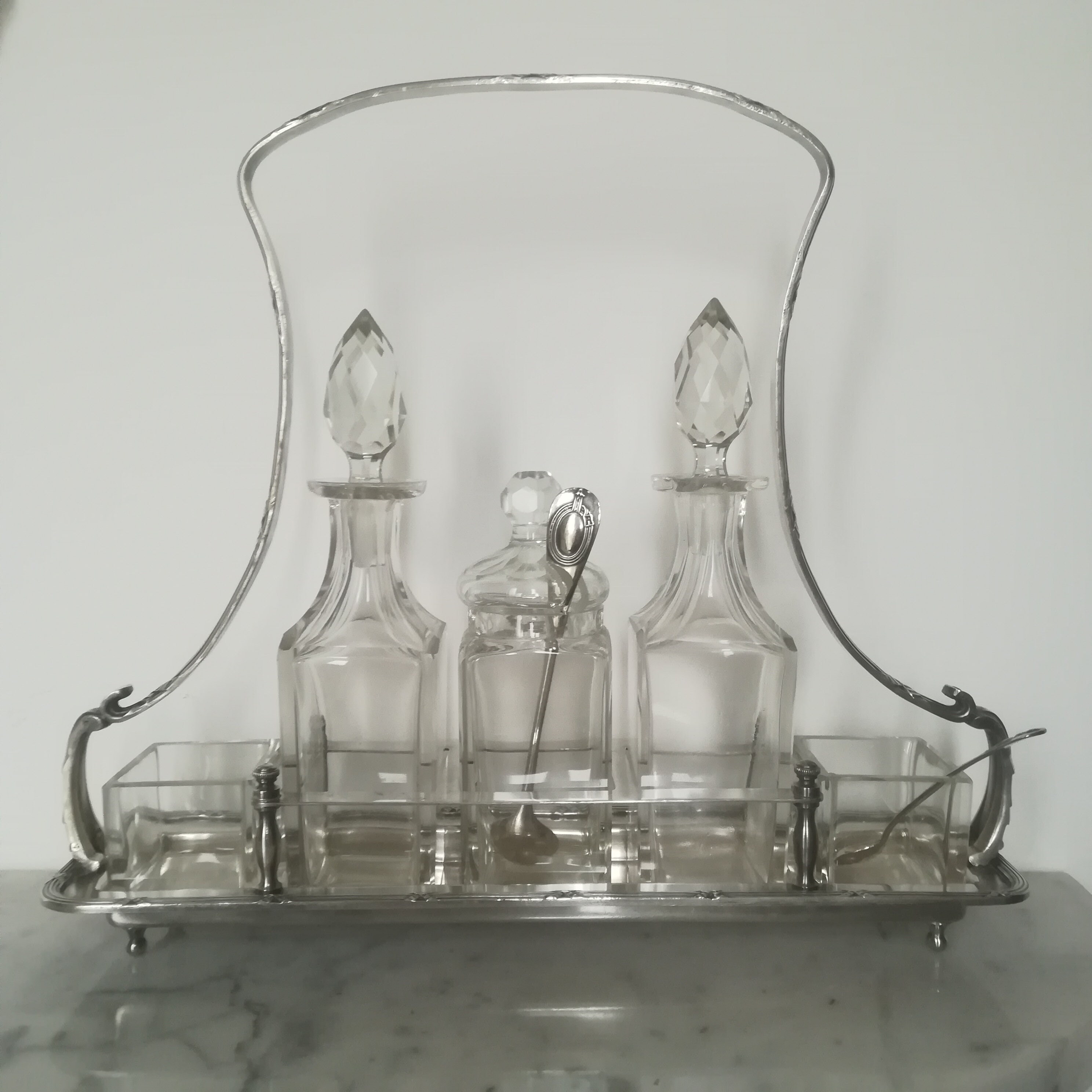 Art Déco Set Condiments