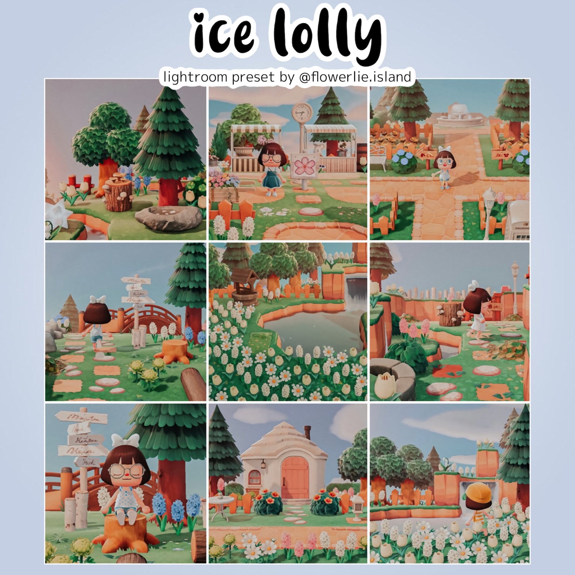 Ice Lolly Preset Pack Animal Crossing ACNH Preset Bundle for Etsy UK