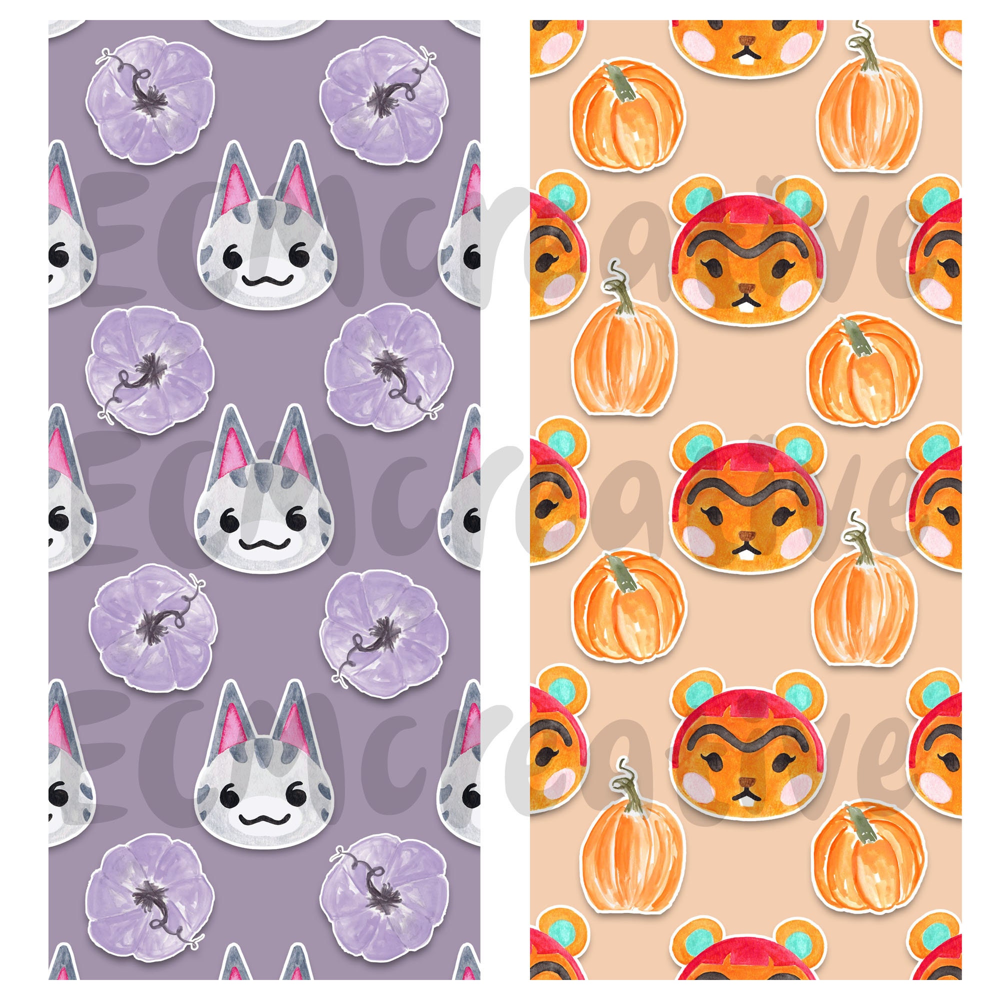 Animal Crossing Lolly and Hazel Phone Backgrounds Bundle 6 Etsy UK