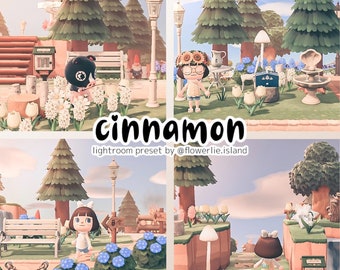 Cinnamon Preset - Animal Crossing ACNH Preset for Lightroom Mobile | iPhone & Android