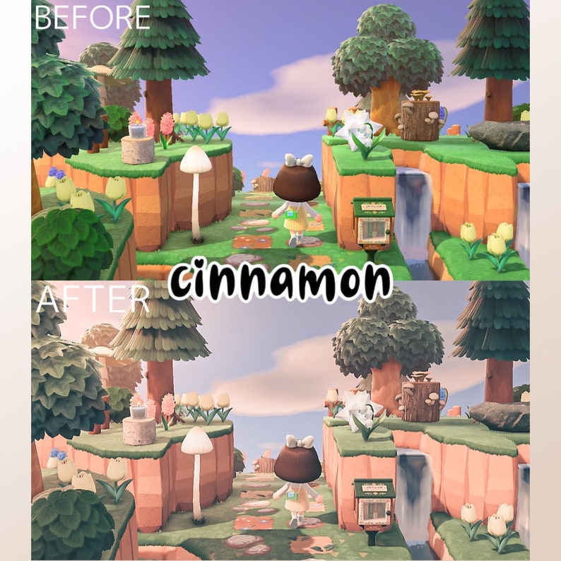 Toasty Preset Bundle Cinnamon & Avocado Animal Crossing ACNH Preset for