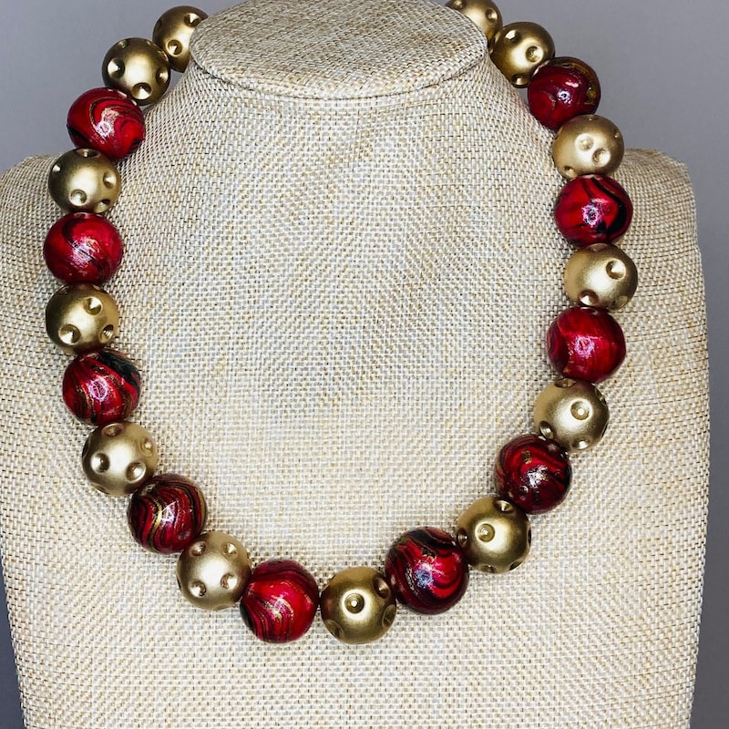Chunky Gold Necklace main image 0
