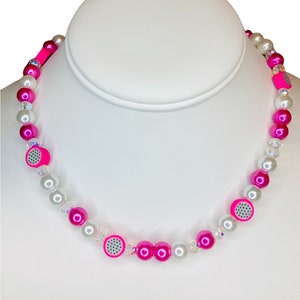 Dragon fruit Necklace / Fruit Necklace / DragonFruit Necklace / Y2K Necklace / 90s Nostalgia / Spring / Summer / Trendy Necklace