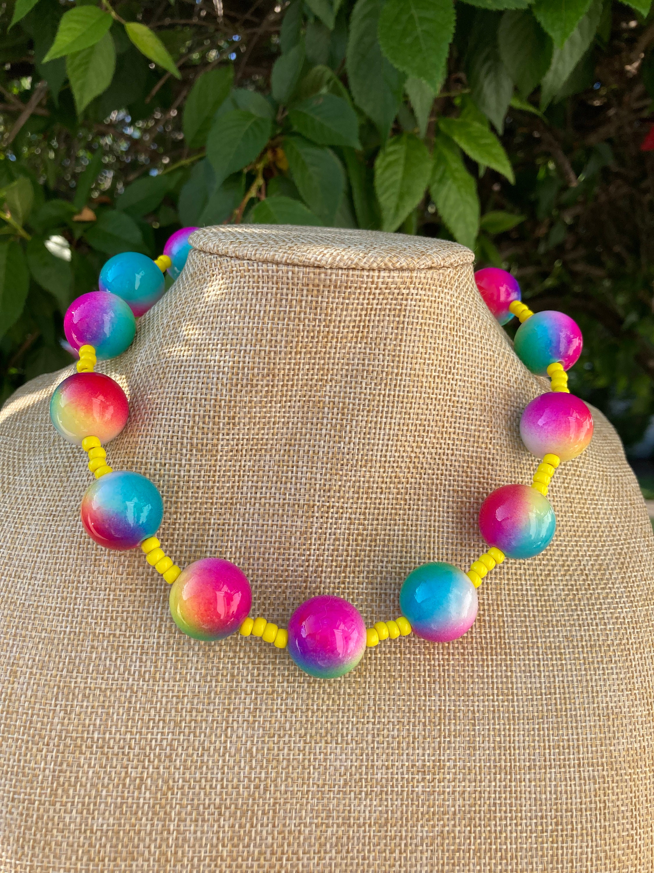 Bloom Rainbow Gumball Beads- 74 Bloom Rainbow Gumball Beads- 74