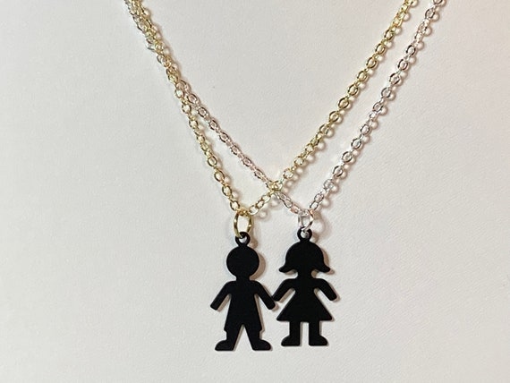 Doll Silhouette” Necklace
