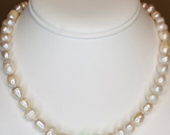 ネックレス・チョーカー Smiley Real Pearl Necklace Smiley Face Pearl Necklace – Off Code Company
