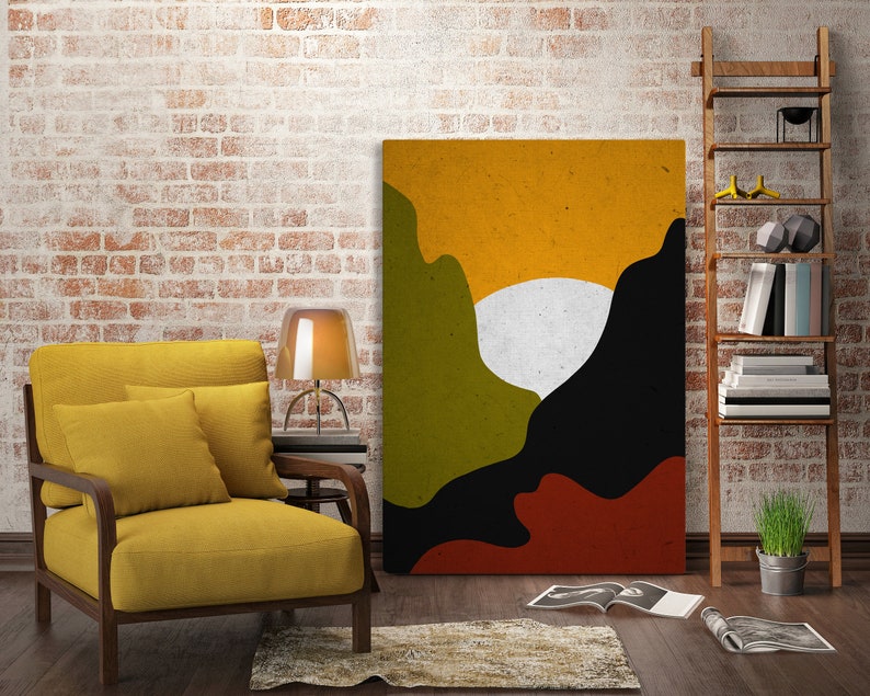 Contemporary African American Art Set of 3 Modern Boho Decor Etsy