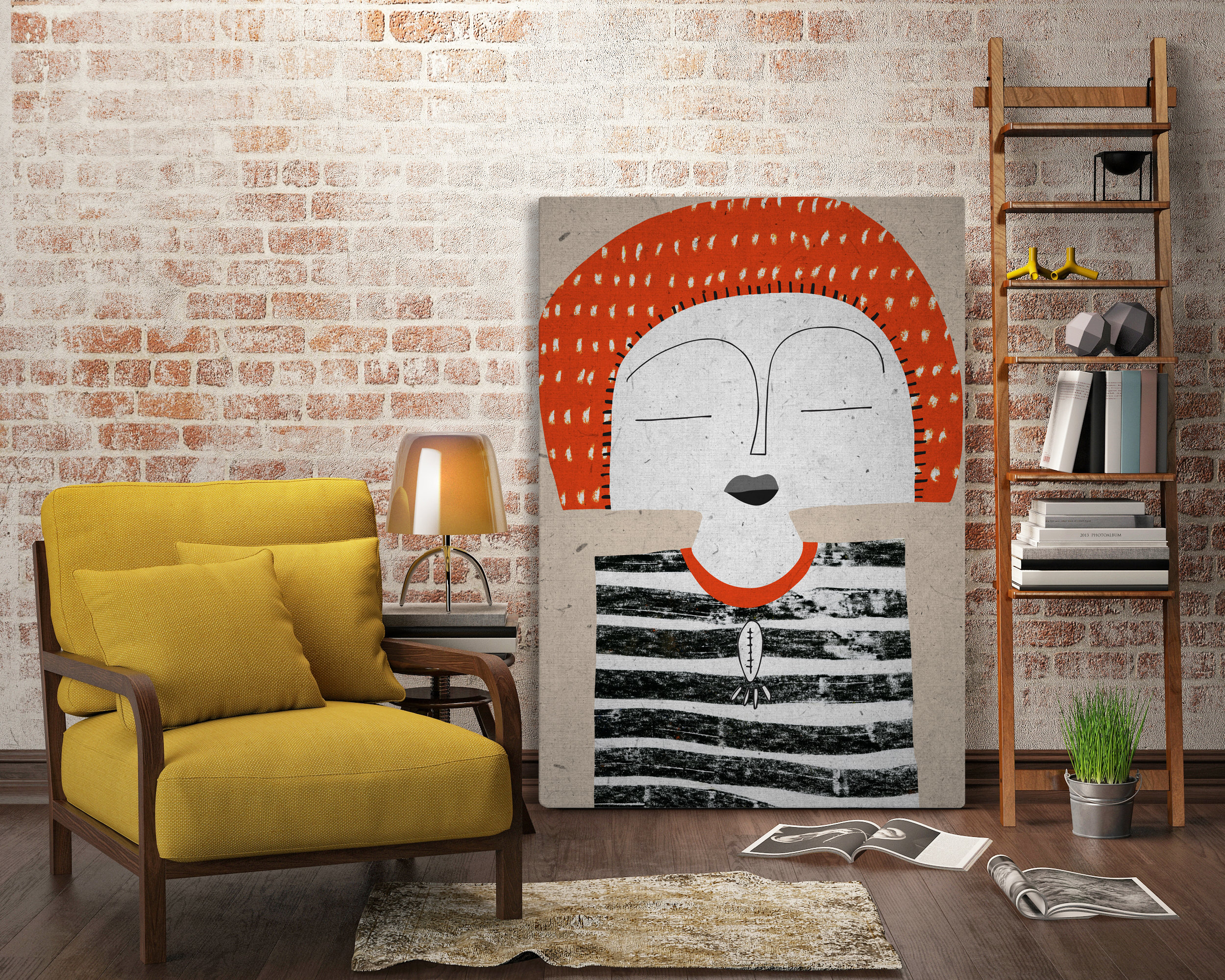 Diversity Art, Inclusion Painting, Woman Portrait Art, Interracial Love ...