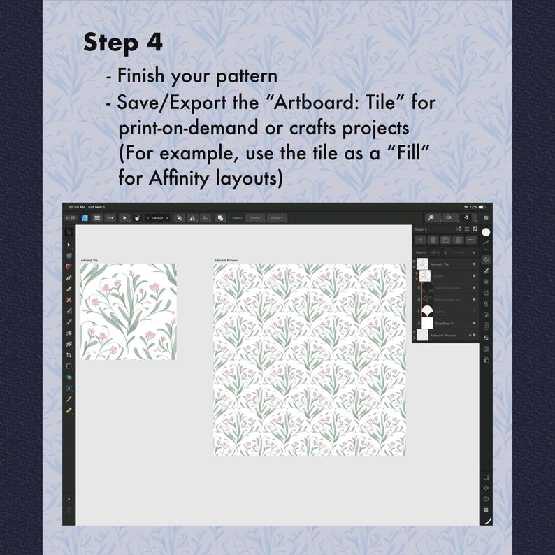 Affinity Designer 2 Pattern SVG Asset Pack – 100+ Vector Shapes ...