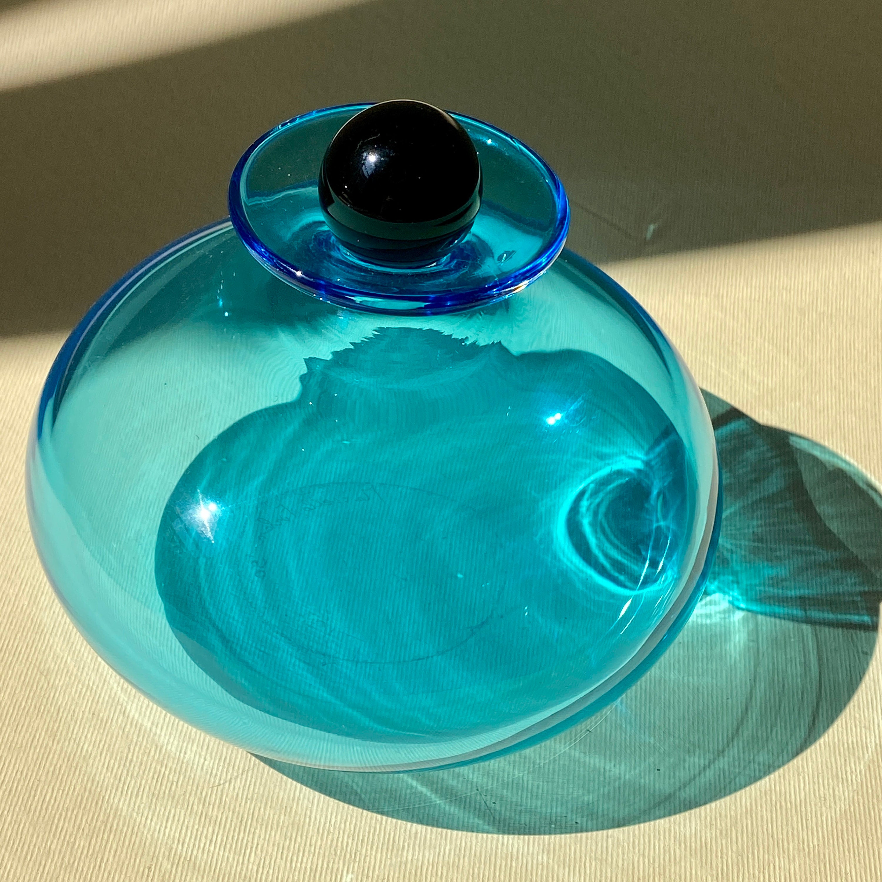 Vintage 90s Marcello Furlan Murano Glass Vase Etsy