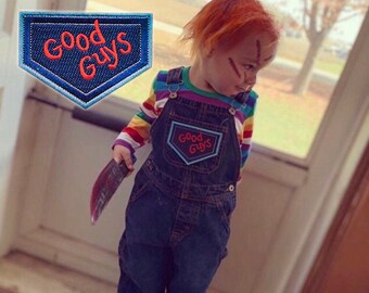 chucky good guys iron on patch