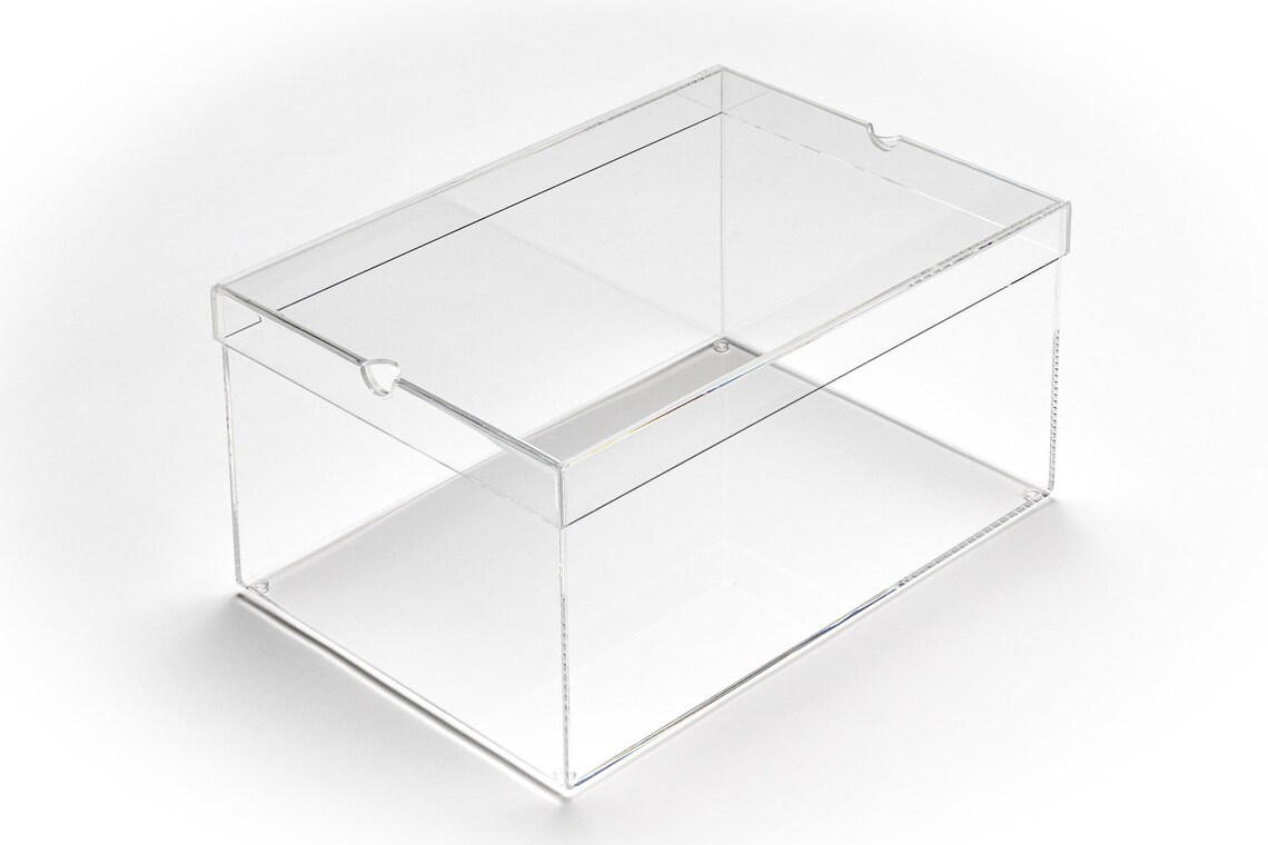 Acrylic Shoe Box Clear Sneaker Storage Box Acrylic Box Etsy