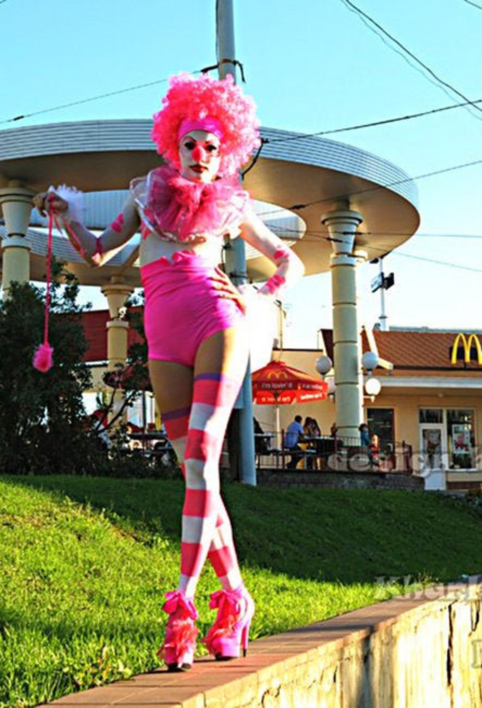Stripper clothes/ club dancer/ Clown/ clown costume/ clown | Etsy
