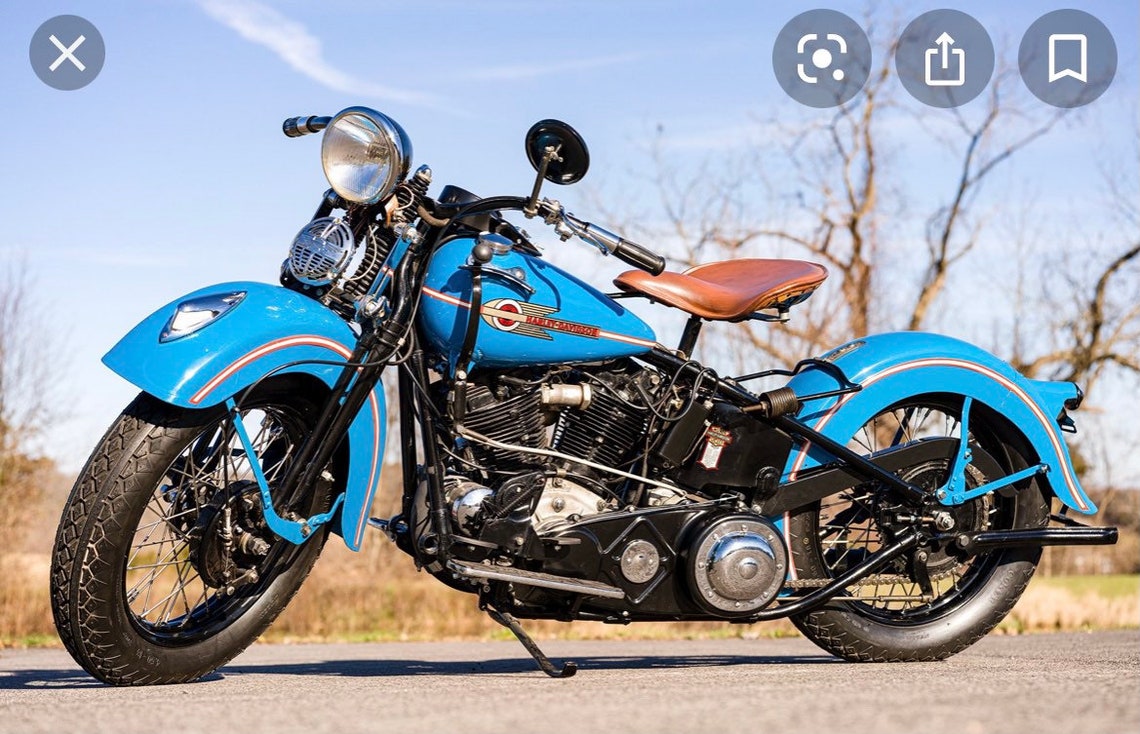 Vintage style Harley Davidson Horn Etsy