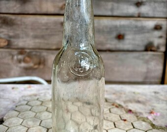 1930er Jahre Klare Vintage Schmidt & Sons Bierflasche