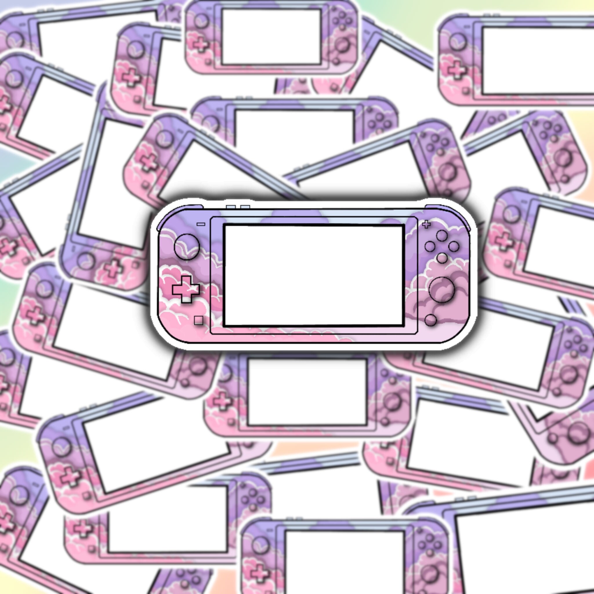 Gaming Console Stickers Laptop Stickers Etsy UK