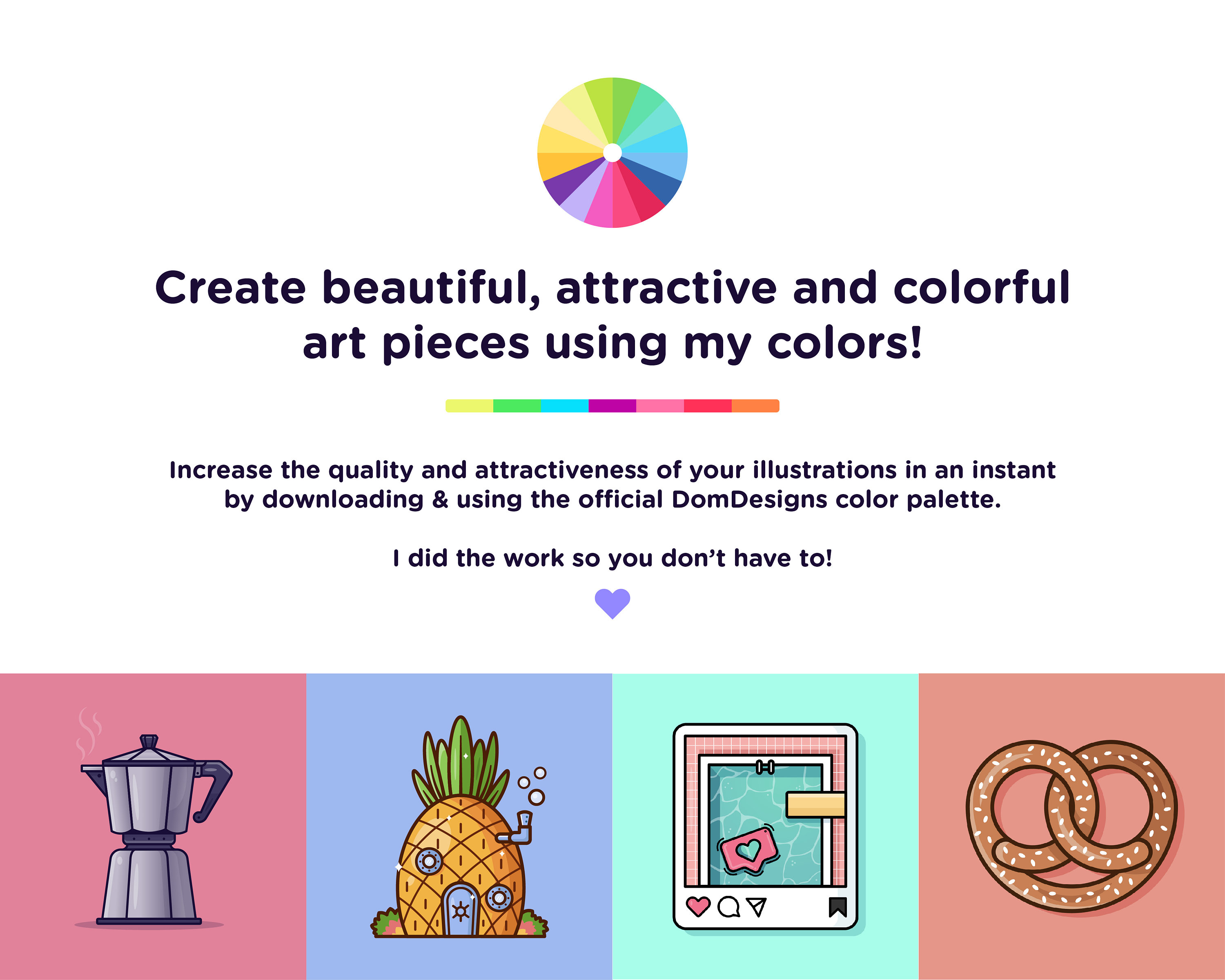 Adobe Illustrator - Domdesigns Color Palette Swatches - Etsy Canada