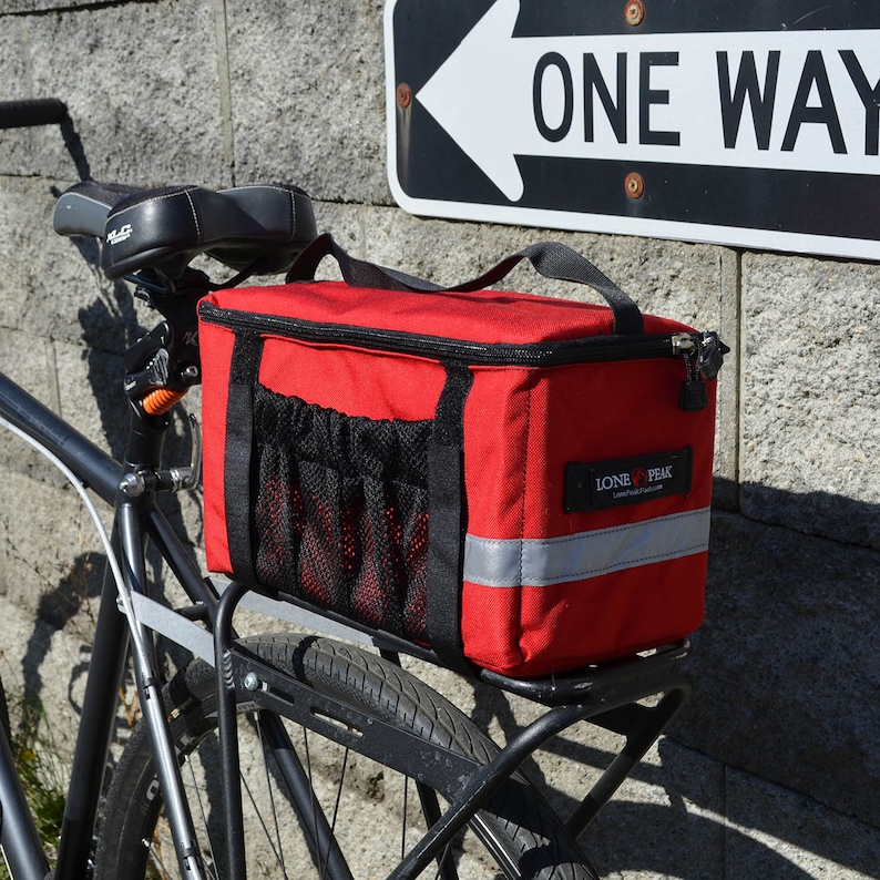 Lone Peak Basic Fahrräder Rückablage Koffertasche mit Taschen & verstellbaren Trägern Superior Mount Langlebige Fahrrad-Rücktaschen Fahrradtasche Bild 1