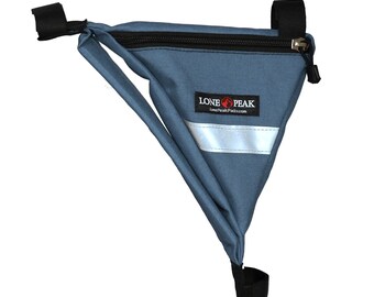 Lone Peak Portage Bicycle Frame Bag con cremallera / Durable y espacioso Triangle Bag para bicicleta / Accesorios para bicicletas / Nylon / Hecho en los EE. UU.