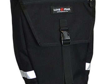 Lone Peak Foothill Bicycles Pannier Bags for Front and Rear Rack | Superior Mount - Durable Bike Pannier Backpack | Small Travel Bag