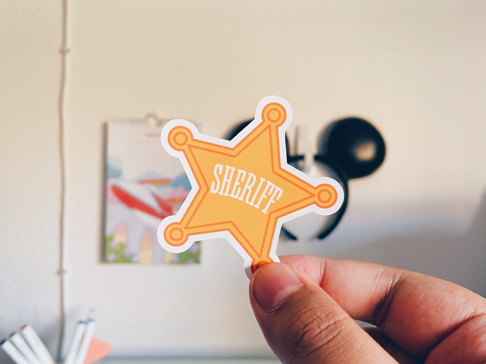 Woody Sheriff Badge Toy Story Sticker Disney Movie Etsy Woody Sheriff Badge Toy Story Sticker Disney Movie Etsy