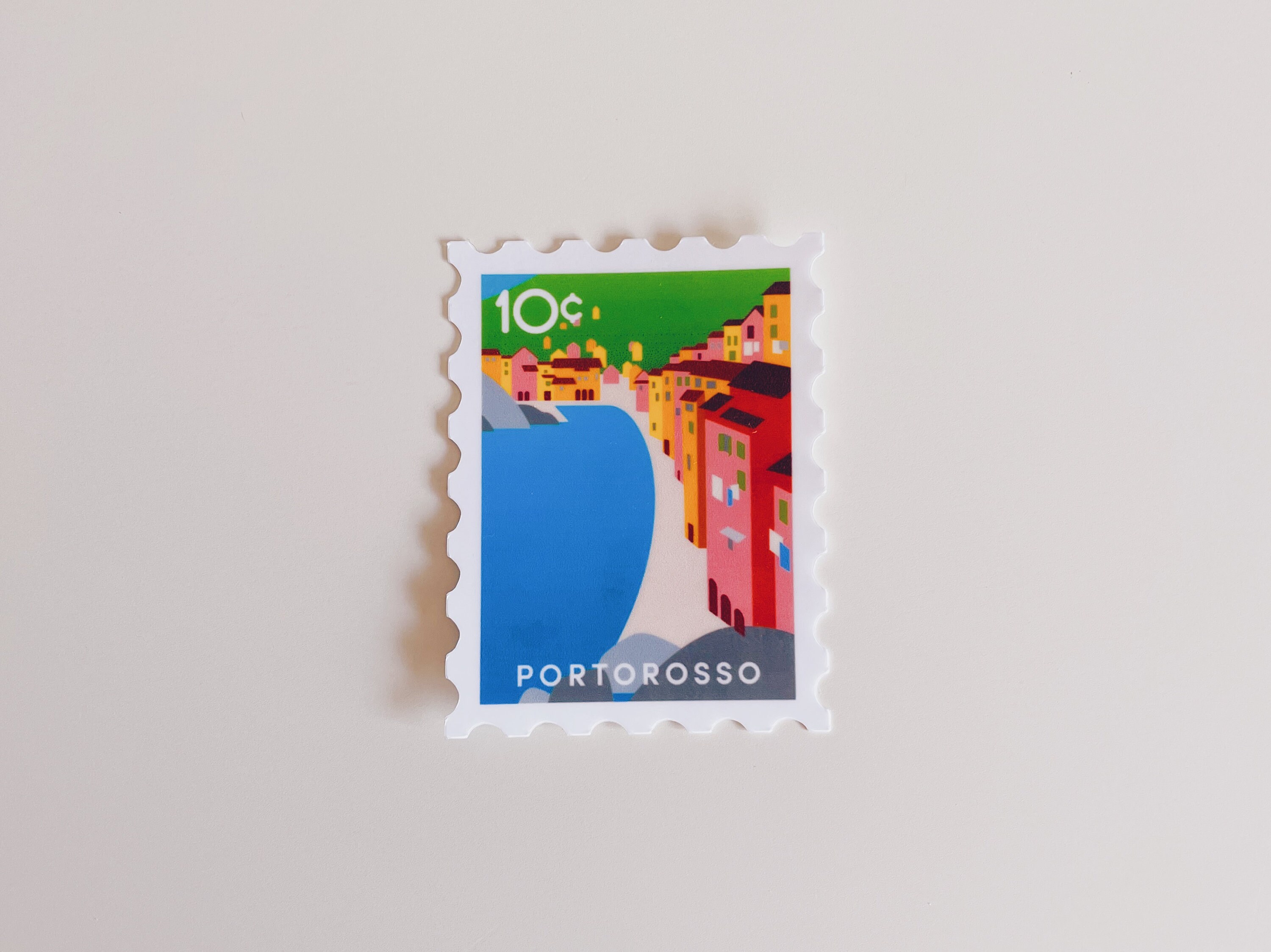 Portorosso Luca Postage Stamp Sticker | Disney Pixar Movie Cellphone …