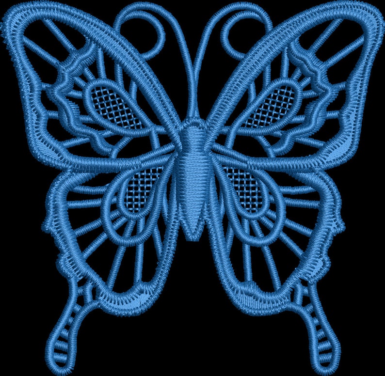 Butterfly Embroidery Design. Mini Butterfly Design. Butterfly Etsy