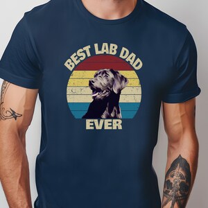 Chocolate Lab Shirt, Chocolate Lab Dog Dad Shirt, Chocolate Lab Dad Gift, Labrador Shirt, Dog Dad Gift, Father;s Day Gift 画像 7