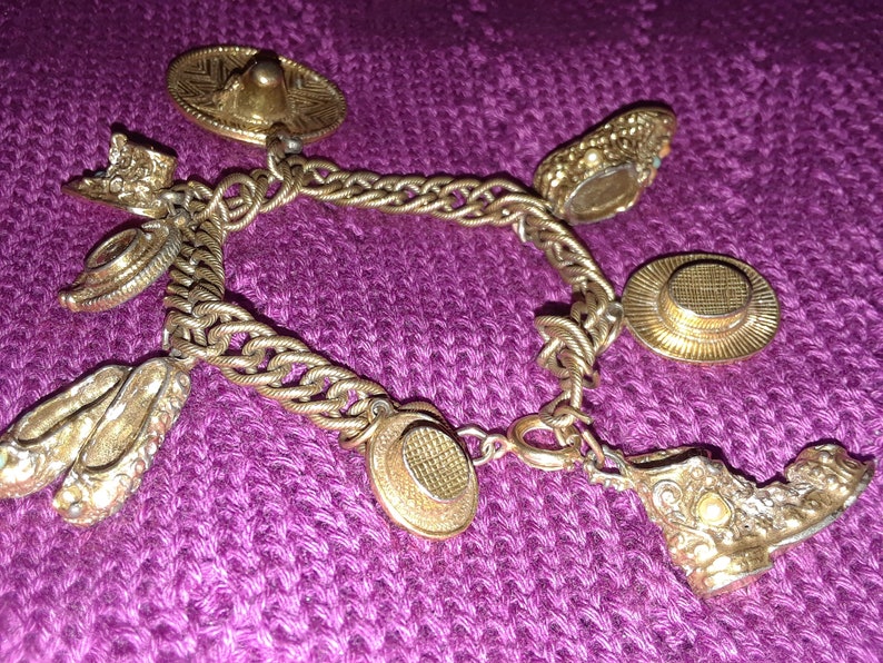 Vintage Bracelet with charms