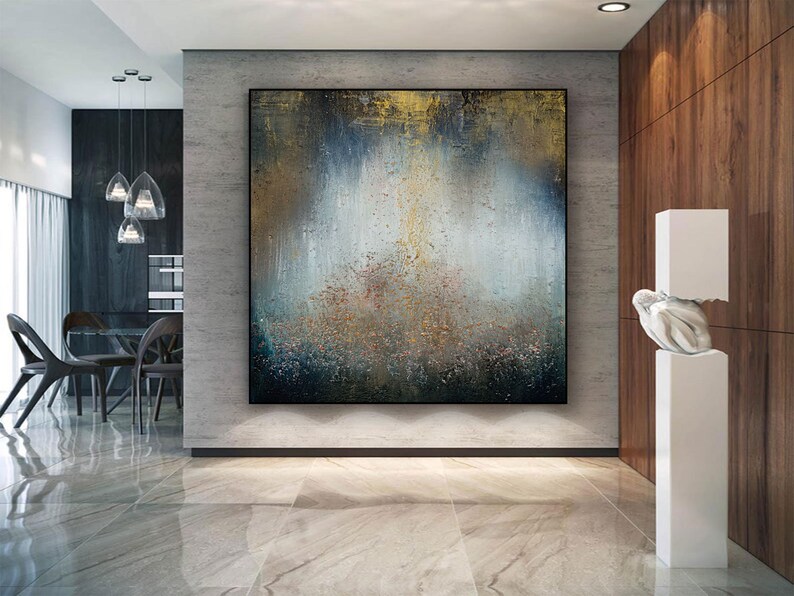 Extra Large Oil Paintings on Canvasmodern Wall Artoriginal Etsy