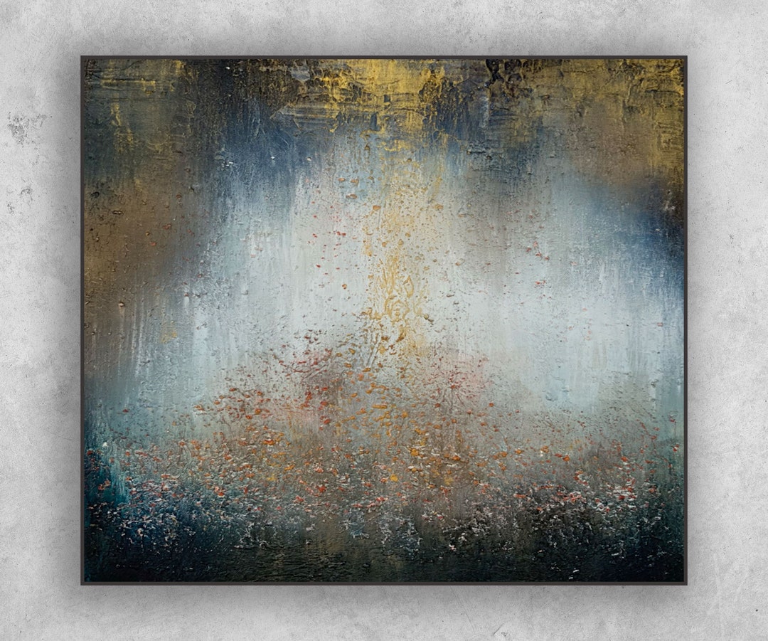 Extra Large Oil Paintings on Canvasmodern Wall Artoriginal Etsy