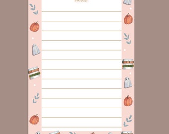 Cancelleria di Halloween / Cancelleria autunnale / Cancelleria autunnale carina / Block notes / Block notes autunnali / Prendere appunti / Preferiti autunnali / Block notes carini