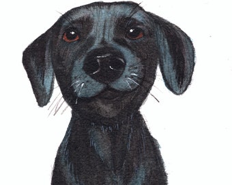 Pet Portrait | Watercolour Pet Painting | Custom Pet Painting | Dog Painting | Cat Painting | Pet Painting