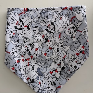 Cartoon Pups Dog Bandana