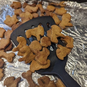 Simple Peanut Butter and Pumpkin Dog Treats