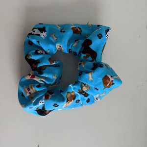Puppy Party Hair Scrunchie