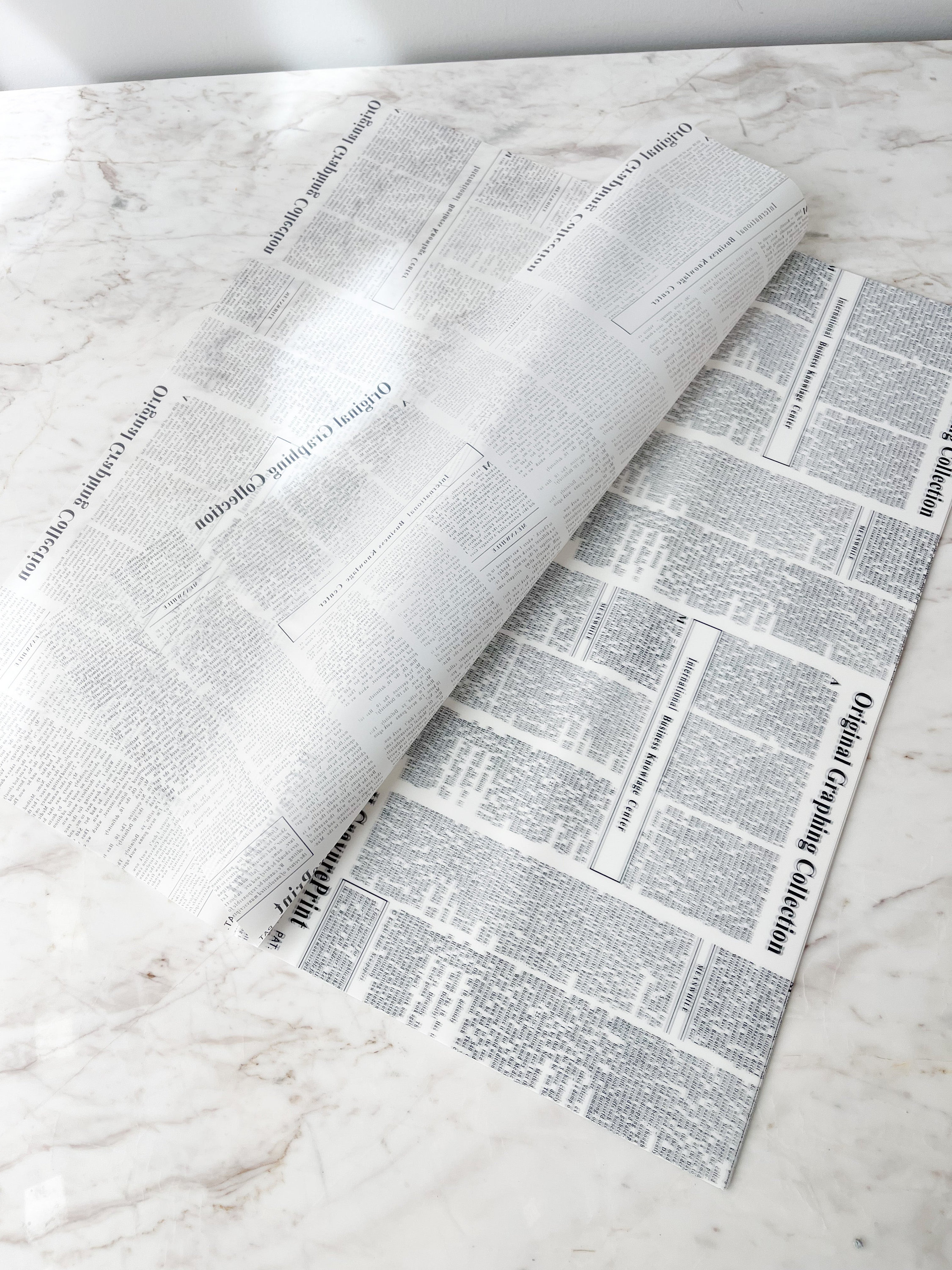 20 Sheets Newspaper Wrapping Papers Gift Wrap Gift Etsy