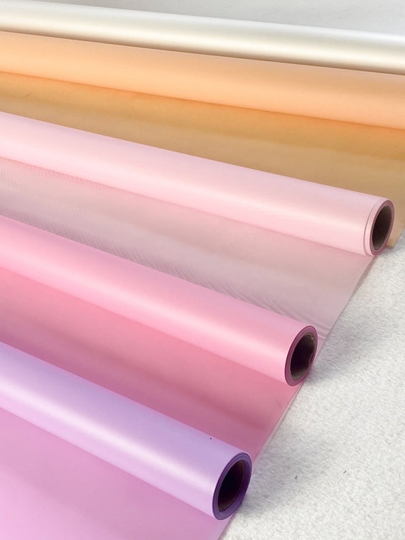 Transparent Matte Wrapping Papers, Waterproof Wrapping Papers