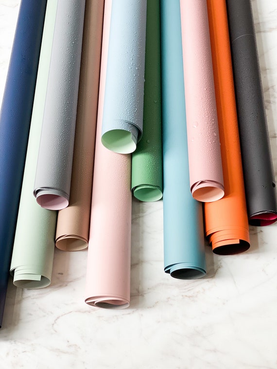 Waterproof wrapping paper