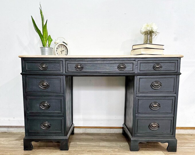 Modern Farmhouse Desk Etsy